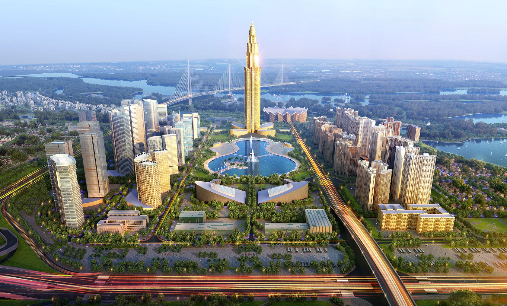 SMART CITY PROJECT ANNOUNCES THE ARCHITECTURAL DESIGN CONTEST FOR 108-STOREY FINANCIAL TOWER
